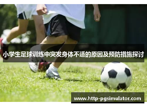 小学生足球训练中突发身体不适的原因及预防措施探讨